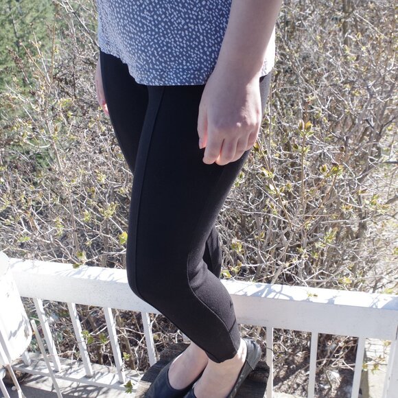 Black Calvin Klein Ladies Pants - Picture 1 of 5